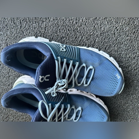 On Running Blue Sneakers size 10.5 - Picture 4 of 10